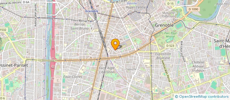 localisation de l'entreprise MONSIEUR BRISSE NIAHOUA  GRENOBLE