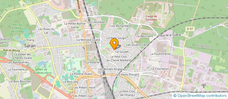localisation de l'entreprise MONSIEUR BRIVEL AMAFUL à SARAN