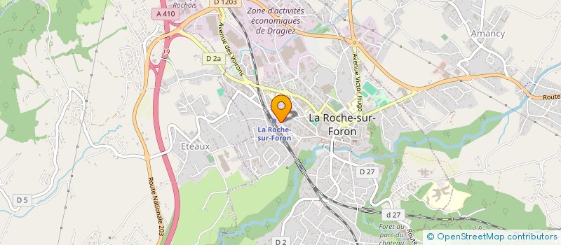 localisation de l'entreprise MONSIEUR BROLINO BAU à LA ROCHE-SUR-FORON