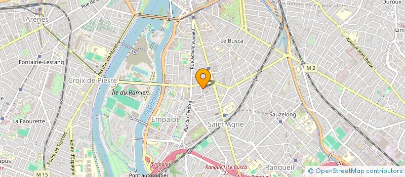 localisation de l'entreprise MONSIEUR BROU LOUIS VIANNEY LOUKOU  TOULOUSE