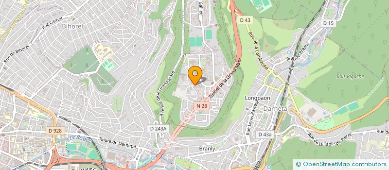 localisation de l'entreprise MONSIEUR BROUHANA CAMARA  ROUEN