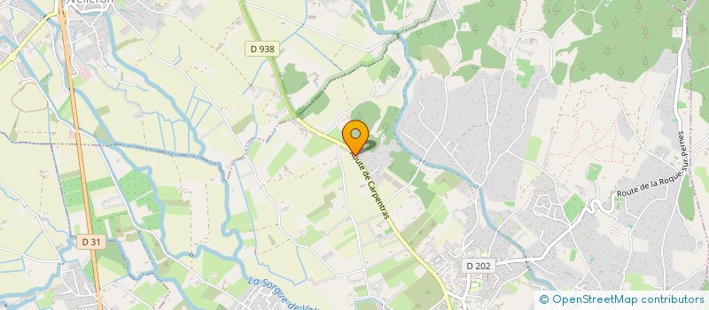 localisation de l'entreprise MONSIEUR BRUCE CODRON  L'ISLE-SUR-LA-SORGUE