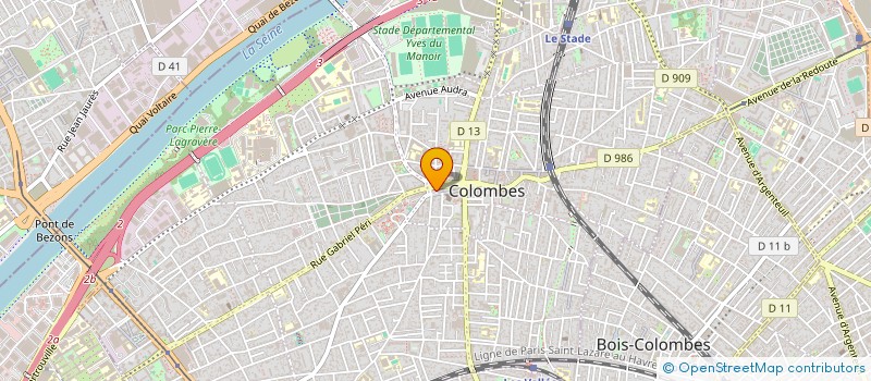 localisation de l'entreprise MONSIEUR BRUCE COLSTON à COLOMBES