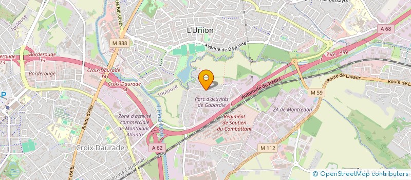 localisation de l'entreprise MONSIEUR BRUCE DAYAN à TOULOUSE