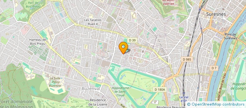 localisation de l'entreprise MONSIEUR BRUCE DE GALZAIN à RUEIL-MALMAISON