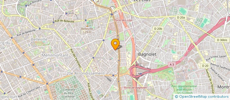 localisation de l'entreprise MONSIEUR BRUCE EDWARDS  PARIS