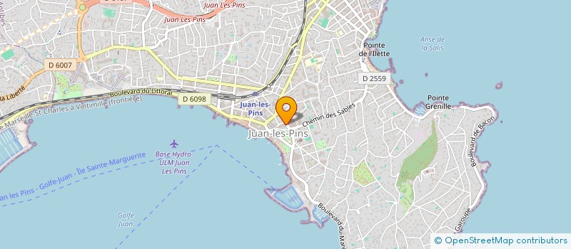 localisation de l'entreprise MONSIEUR BRUCE FRANCOIS  ANTIBES