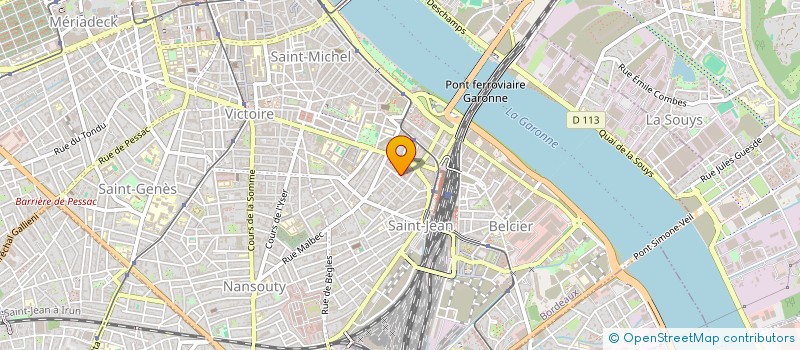 localisation de l'entreprise MONSIEUR BRUCE LAFITTE à BORDEAUX