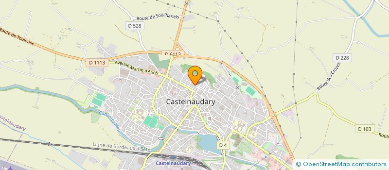 localisation de l'entreprise MONSIEUR BRUCE LE  CASTELNAUDARY