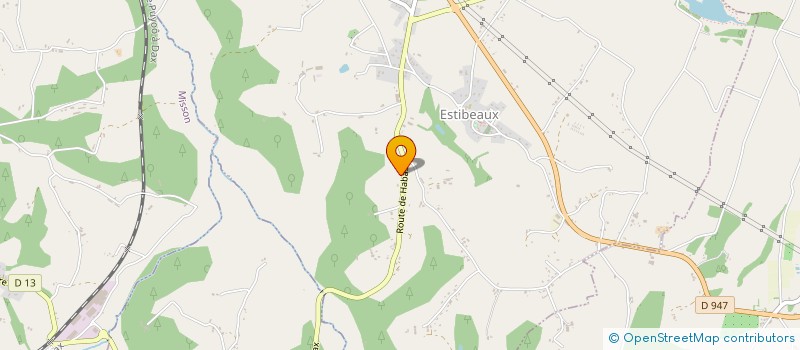 localisation de l'entreprise MONSIEUR BRUCE LESGOURGUES  LABATUT