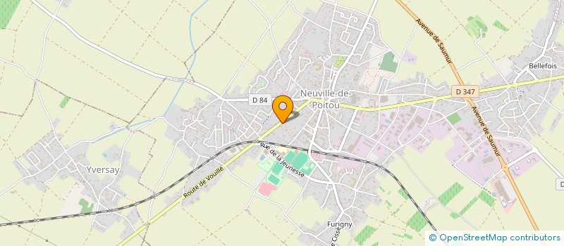 localisation de l'entreprise MONSIEUR BRUCE MARIE  NEUVILLE-DE-POITOU