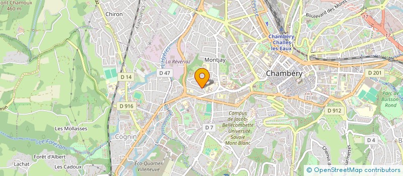 localisation de l'entreprise MONSIEUR BRUCE MESSINA  CHAMBERY