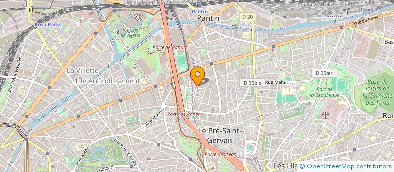 localisation de l'entreprise MONSIEUR BRUCE PLEISER à LE PRE-SAINT-GERVAIS