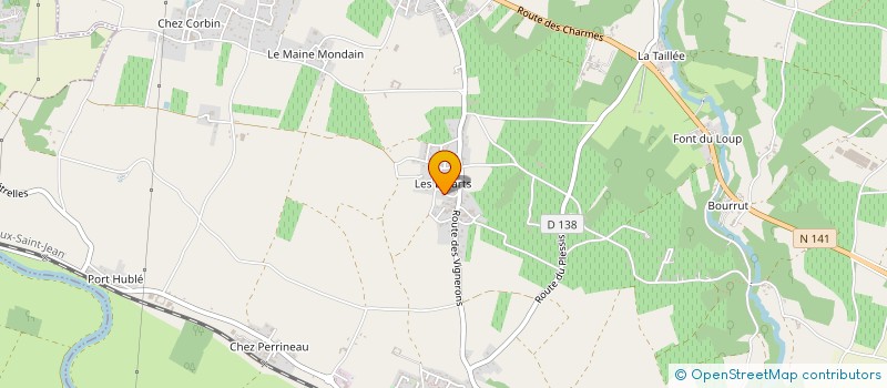 localisation de l'entreprise MONSIEUR BRUCE RAYMOND MAURICE à CHANIERS
