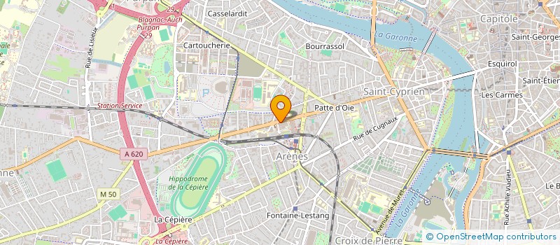 localisation de l'entreprise MONSIEUR BRUCE ROUHIER à TOULOUSE
