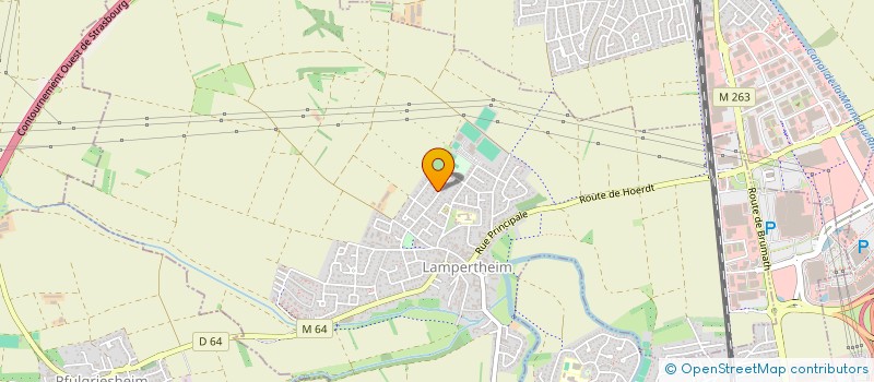 localisation de l'entreprise MONSIEUR BRUCE WOJCIECHOWSKI  LAMPERTHEIM