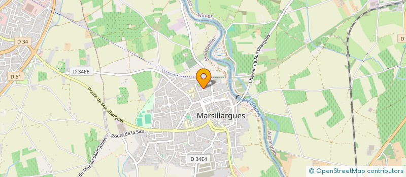 localisation de l'entreprise MONSIEUR BRUCHE MIPOTI MOUGHAGHA  MARSILLARGUES