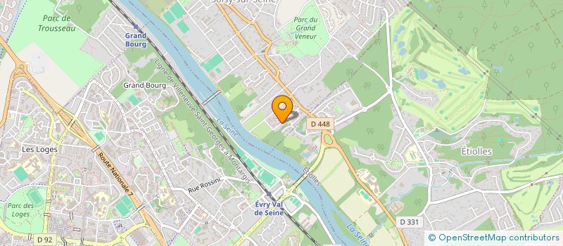 localisation de l'entreprise MONSIEUR BRUFI MAKABI NGIOLA à SOISY-SUR-SEINE