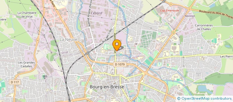 localisation de l'entreprise MONSIEUR BRUGIROUX JEREMIE  BOURG-EN-BRESSE