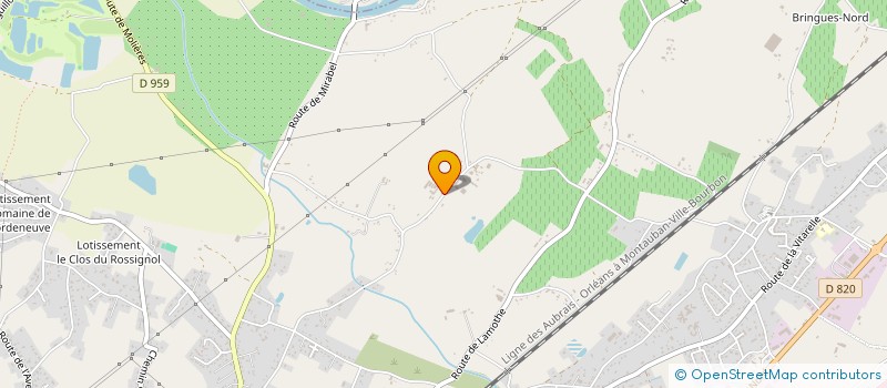 localisation de l'entreprise MONSIEUR BRUNELLO DALLA COSTA  MONTAUBAN