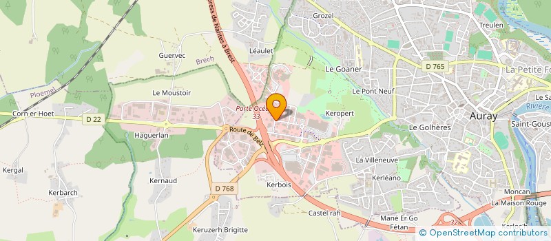 localisation de l'entreprise MONSIEUR BRUNO ABADIE  L'ETANG-SALE