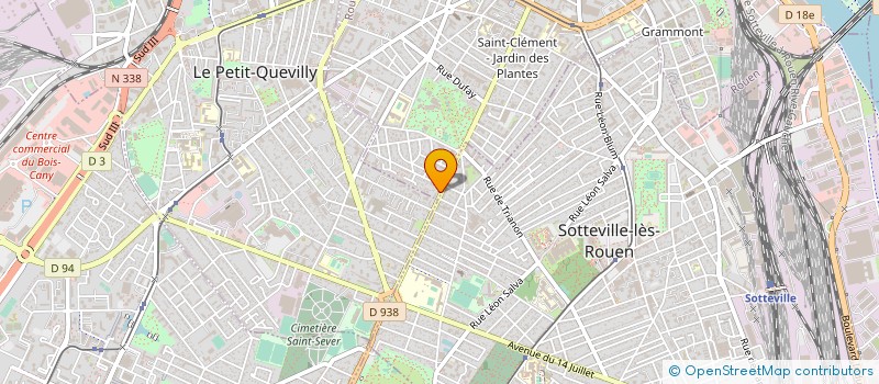 localisation de l'entreprise MONSIEUR BRUNO ABERT  ROUEN