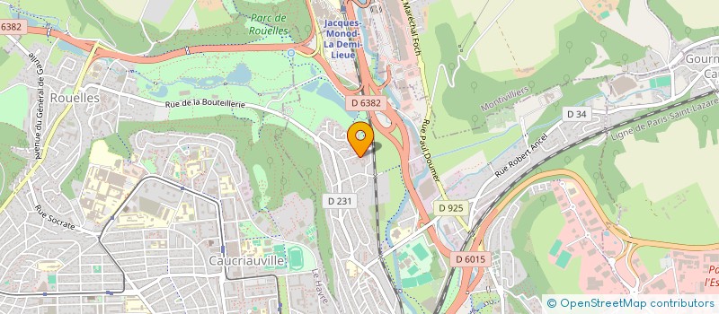 localisation de l'entreprise MONSIEUR BRUNO ADAM  HARFLEUR