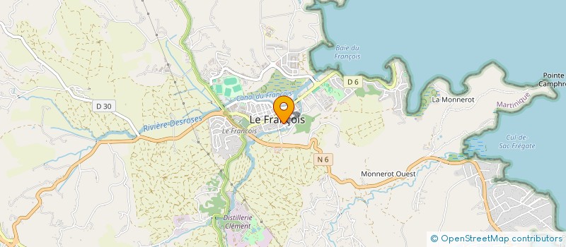 localisation de l'entreprise MONSIEUR BRUNO ADAMIS  LE FRANCOIS