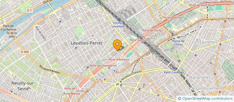 localisation de l'entreprise MONSIEUR BRUNO ADRIANARISOA à LEVALLOIS-PERRET