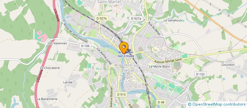localisation de l'entreprise MONSIEUR BRUNO AGEORGES à LE MENOUX