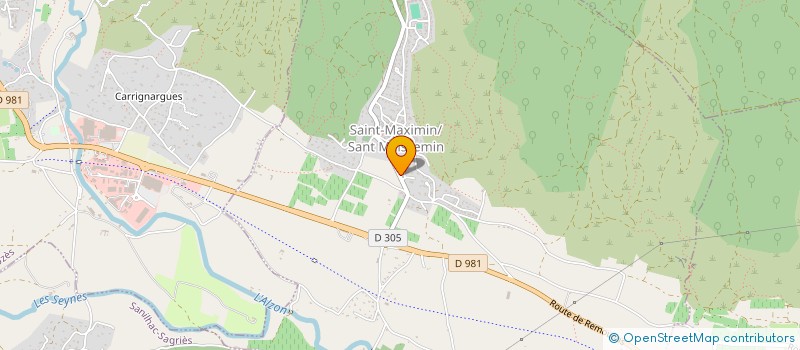 localisation de l'entreprise MONSIEUR BRUNO AKRICHE  SAINT-MAXIMIN