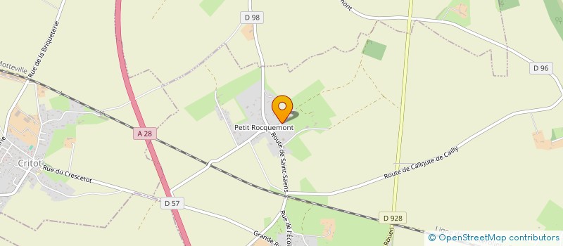 localisation de l'entreprise MONSIEUR BRUNO ALAIN SAINT REQUIER  ROCQUEMONT