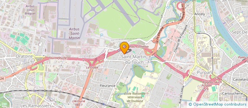 localisation de l'entreprise MONSIEUR BRUNO ALBARIC à TOULOUSE