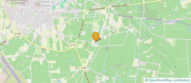 localisation de l'entreprise MONSIEUR BRUNO ALBERO  TRAVAILLAN