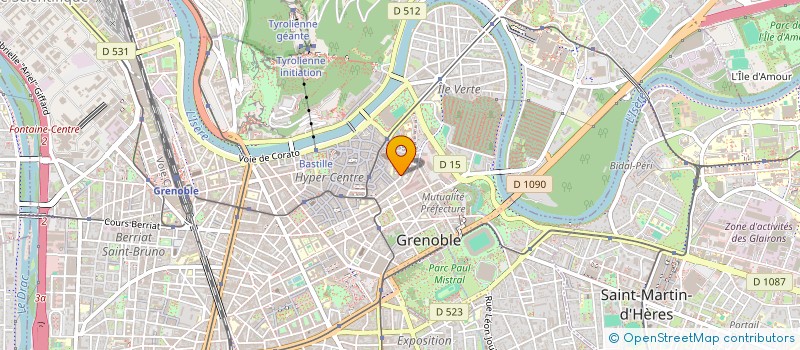 localisation de l'entreprise MONSIEUR BRUNO ALBERT GONDRAND à GRENOBLE