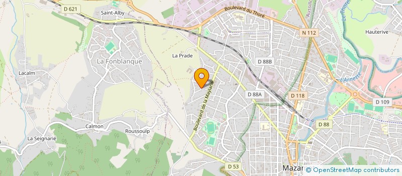 localisation de l'entreprise MONSIEUR BRUNO ALBERTO à AUSSILLON