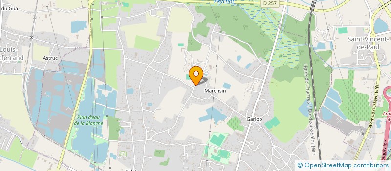 localisation de l'entreprise MONSIEUR BRUNO ALBUS  AMBARES-ET-LAGRAVE