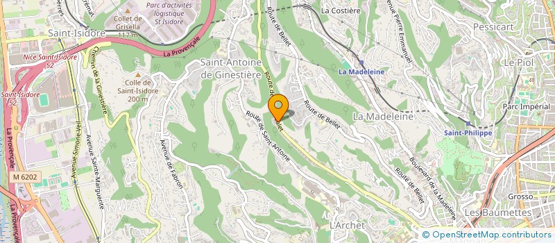 localisation de l'entreprise MONSIEUR BRUNO ALENDA à NICE