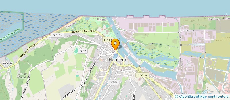 localisation de l'entreprise MONSIEUR BRUNO ALEXANDRE à HONFLEUR