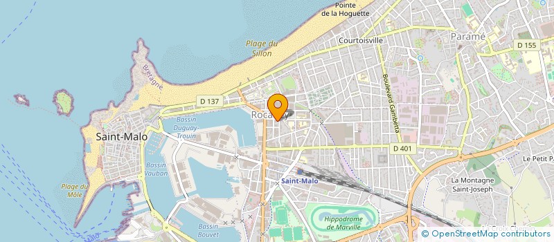 localisation de l'entreprise MONSIEUR BRUNO ALLAIRE  SAINT-MALO