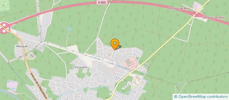 localisation de l'entreprise MONSIEUR BRUNO ALVES CARDOSO  BIGANOS