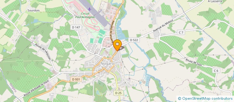 localisation de l'entreprise MONSIEUR BRUNO AMADO TORREIRO  NOGARO