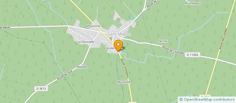 localisation de l'entreprise MONSIEUR BRUNO AMBLARD-LAROLPHIE  SAINT-MAGNE