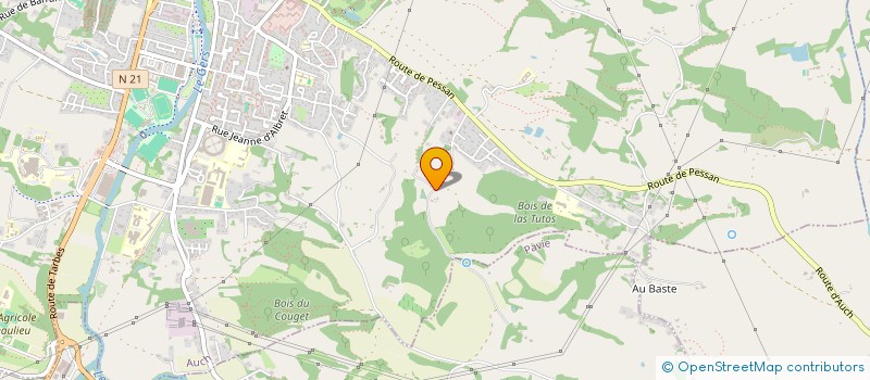 localisation de l'entreprise MONSIEUR BRUNO ANCELOT  AUCH