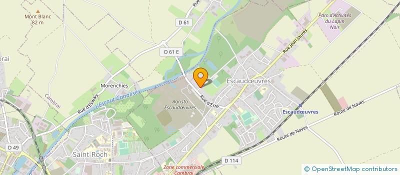 localisation de l'entreprise MONSIEUR BRUNO ANDREONE à LA GUERINIERE