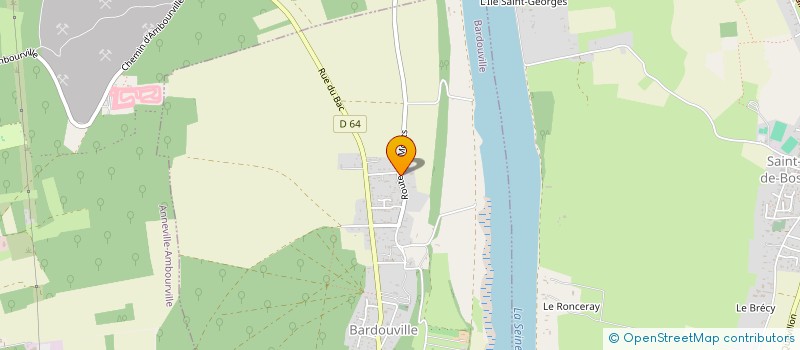 localisation de l'entreprise MONSIEUR BRUNO ANGUE  BARDOUVILLE