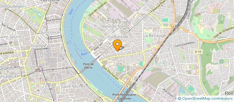 localisation de l'entreprise MONSIEUR BRUNO ANSELMO MORAIS à BORDEAUX