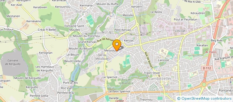 localisation de l'entreprise MONSIEUR BRUNO ANTUNES à BREST