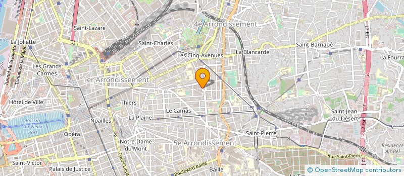 localisation de l'entreprise MONSIEUR BRUNO AOUAT à MARSEILLE