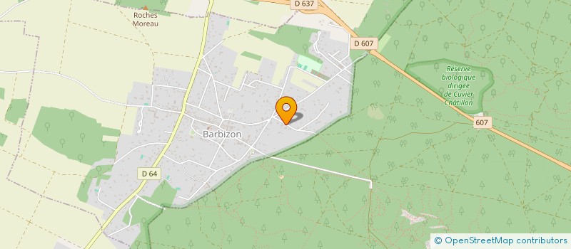 localisation de l'entreprise MONSIEUR BRUNO ARADEIRAS SANCHES à BARBIZON